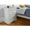 Toulouse Grey Painted 2 Drawer Large Assembled Bedside Table - £40 OFF SUMMER SALE - 16