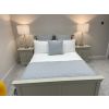 Toulouse Grey Painted 2 Drawer Large Assembled Bedside Table - £40 OFF SUMMER SALE - 10