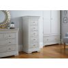 Toulouse Grey Painted 5 Drawer Tallboy Wellington Chest - £40 OFF SUMMER SALE - 3
