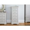 Toulouse Grey Painted 5 Drawer Tallboy Wellington Chest - £40 OFF SUMMER SALE - 4