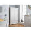 Toulouse Grey Painted Double Wardrobe with Drawer - £50 OFF FLASH SALE - 8