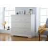 Toulouse Grey Painted Large Grande 2 Over 2 Assembled Chest of Drawers - £150 OFF SUMMER SALE - 4
