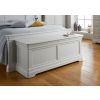 Toulouse Grey Painted Large Blanket Storage Box - SUMMER SALE - 3