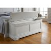 Toulouse Grey Painted Large Blanket Storage Box - SUMMER SALE - 5