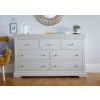 Toulouse Grey Painted Extra Large Grande 3 Over 4 Chest of Drawers - £100 OFF FLASH SALE - 6