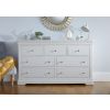 Toulouse Grey Painted Extra Large Grande 3 Over 4 Chest of Drawers - £100 OFF FLASH SALE - 8