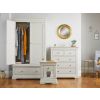 Toulouse Grey Bedroom Set, Wardrobe, Chest of Drawers, 1 Drawer Bedside Table - SUMMER SALE - 2
