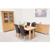 Lichfield Narrow Flip Top Oak Extending Table 140cm x 45cm - SUMMER SALE - 11