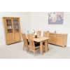 Lichfield Narrow Flip Top Oak Extending Table 140cm x 45cm - SUMMER SALE - 12