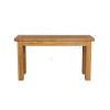 Lichfield Narrow Flip Top Oak Extending Table 140cm x 45cm - SUMMER SALE - 4