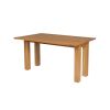 Lichfield Narrow Flip Top Oak Extending Table 140cm x 45cm - SUMMER SALE - 6