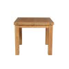 Lichfield Flip Top Extending Square Oak Dining Table 90cm to 180cm - £40 OFF FLASH SALE - 10