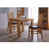 Lichfield Flip Top Extending Square Oak Dining Table 90cm to 180cm - £40 OFF FLASH SALE - 5