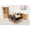 Lichfield Flip Top Extending Square Oak Dining Table 90cm to 180cm - £40 OFF FLASH SALE - 16