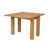 Lichfield Flip Top Square Oak Dining Table 100cm x 100cm - SUMMER SALE - 6