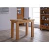 Lichfield Flip Top Square Oak Dining Table 100cm x 100cm - SUMMER SALE - 4