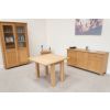 Lichfield Flip Top Square Oak Dining Table 100cm x 100cm - SUMMER SALE - 31