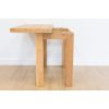 Lichfield Flip Top Square Oak Dining Table 100cm x 100cm - SUMMER SALE - 16