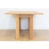 Lichfield Flip Top Square Oak Dining Table 100cm x 100cm - SUMMER SALE - 17
