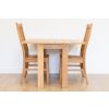 Lichfield Flip Top Square Oak Dining Table 100cm x 100cm - SUMMER SALE - 23