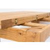 Lichfield Flip Top Square Oak Dining Table 100cm x 100cm - SUMMER SALE - 19