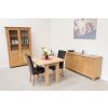 Lichfield Flip Top Square Oak Dining Table 100cm x 100cm - SUMMER SALE - 28