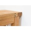 Lichfield Flip Top Square Oak Dining Table 100cm x 100cm - SUMMER SALE - 20
