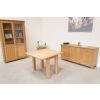 Lichfield Flip Top Square Oak Dining Table 100cm x 100cm - SUMMER SALE - 30