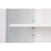 Toulouse White Painted Tall Glass Assembled Display Cabinet with Drawers - £50 OFF FLASH SALE - 16