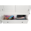Toulouse White Painted 4 Door Double Hanging Quad Extra Large Wardrobe - £300 OFF FLASH SALE - 13