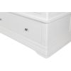 Toulouse White Painted 4 Door Double Hanging Quad Extra Large Wardrobe - £300 OFF FLASH SALE - 9
