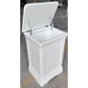 Toulouse White Painted Fully Assembled Laundry Bin - 10% OFF SUMMER SALE - 10