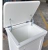 Toulouse White Painted Fully Assembled Laundry Bin - 10% OFF SUMMER SALE - 11