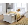 Toulouse White Painted Storage Blanket Box Ottoman - SUMMER SALE - 4
