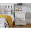 Toulouse White Painted 2 Drawer Large Assembled Bedside Table - £40 OFF SUMMER SALE - 7