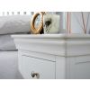 Toulouse White Painted 2 Drawer Large Assembled Bedside Table - £40 OFF SUMMER SALE - 9