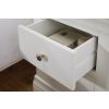 Toulouse White Painted 2 Drawer Large Assembled Bedside Table - £40 OFF SUMMER SALE - 11
