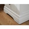Toulouse White Painted 2 Drawer Large Assembled Bedside Table - £40 OFF SUMMER SALE - 12