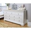 Toulouse White Painted Assembled Large 3 Over 4 Chest of Drawers - £210 OFF SUMMER SALE - 4