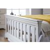 Toulouse White Painted 4 foot 6 inches Slatted Double Bed - SUMMER SALE - 6