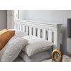 Toulouse White Painted 4 foot 6 inches Slatted Double Bed - SUMMER SALE - 7