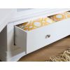 Toulouse Brilliant White Painted Triple Wardrobe with Drawer - £200 OFF FLASH SALE - 13