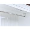 Toulouse Brilliant White Painted Triple Wardrobe with Drawer - £200 OFF FLASH SALE - 15