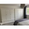 Toulouse Brilliant White Painted Triple Wardrobe with Drawer - £200 OFF FLASH SALE - 5