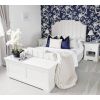 Toulouse White Painted 1 Drawer Assembled Bedside Table - 10% OFF SUMMER SALE - 3
