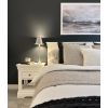 Toulouse White Painted 1 Drawer Assembled Bedside Table - 10% OFF SUMMER SALE - 2