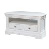 Toulouse White Painted Assembled Corner TV Unit with Drawer - £40 OFF FLASH SALE - 8