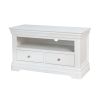Toulouse White Painted Fully Assembled TV Unit 2 Drawers - £80 OFF SUMMER SALE - 8