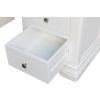 Toulouse White Painted Double Pedestal Large Dressing Table / Home Office Desk - £40 OFF SUMMER SALE - 9