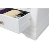 Toulouse White Painted 3 Drawer Large Grande Assembled Bedside Table - £40 OFF SUMMER SALE - 12